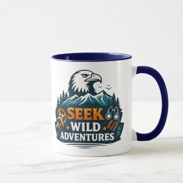 Caneca Eagle Mountain Explorer Graphic Tee (Direita)