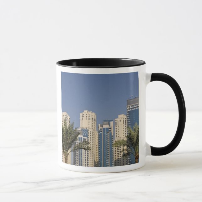 Caneca EAU, Dubai. Torres de Jumeirah Beach Residence (Direita)