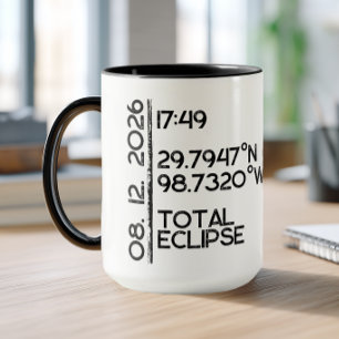 Caneca Eclipse Personalizado 2026