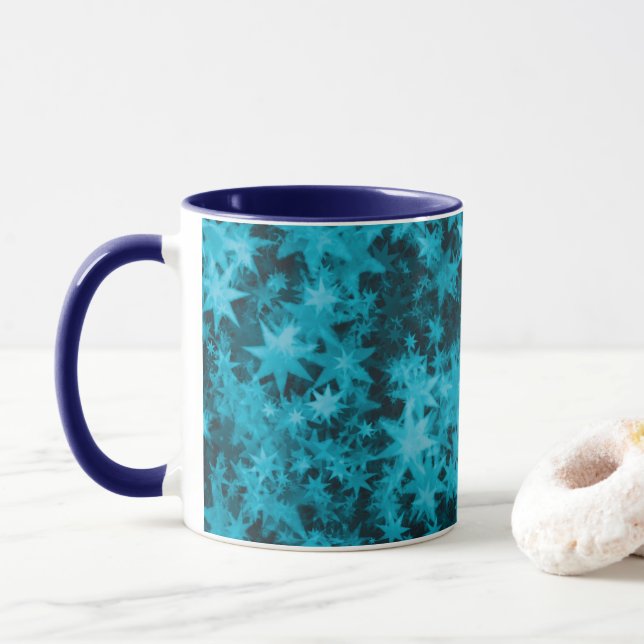 Caneca Eco da meia-noite de Natal (Com Donut)