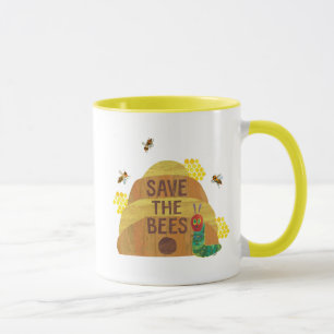 Caneca Economias com fome de Caterpillar   as abelhas