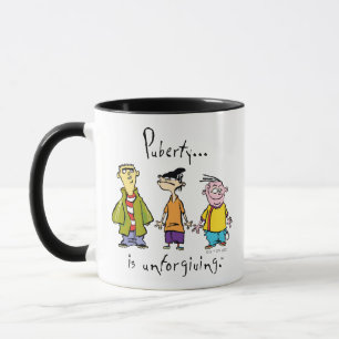 Caneca Ed, Edd, Eddy - Puberdade É Inperdoável