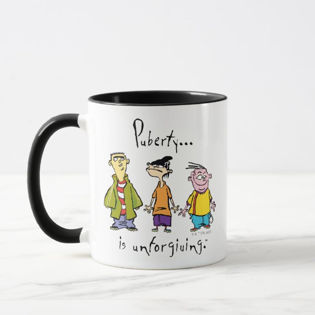 Caneca Ed, Edd, Eddy - Puberdade É Inperdoável (Esquerda)