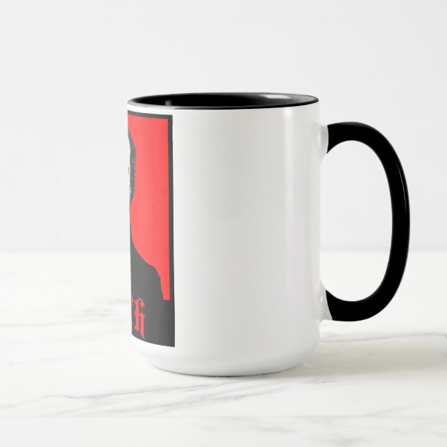 Caneca Edgar Allan Poe: Gótico (Direita)