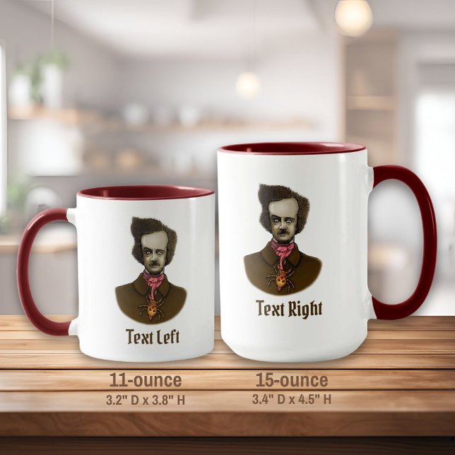Caneca Edgar com Inseto Dourado (Criador carregado)
