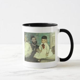 Caneca Edgar Degas   Comte Le PIC e seus filhos