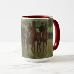 Caneca Edgar Degas   os cavaleiros