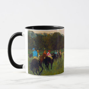 Caneca Edgar Degas Race Horses em Longchamp