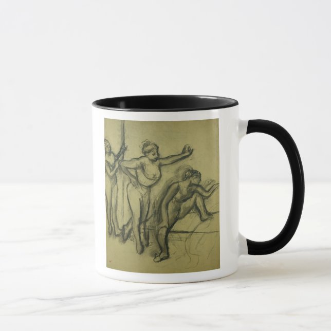 Caneca Edgar Degas | três dançarinos, c.1900 (Direita)