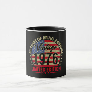 Caneca Edição Limitada de Aniversário de 50 anos de 1976