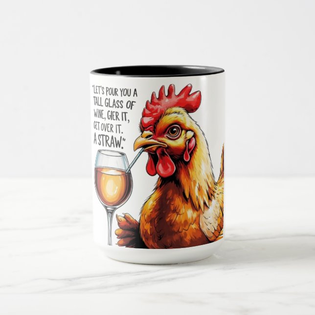 Caneca Edição Sassy Chicken (Centro)