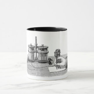 Caneca Edison Antique Steampunk Writer