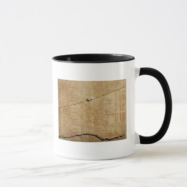 Caneca Édito do imperador Diocletian (Direita)