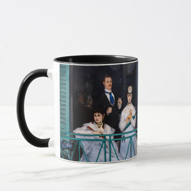 Caneca Edouard Manet - A Varanda / Le Balcon (Esquerda)