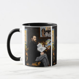Caneca Edouard Manet - Retrato de Emile Zola