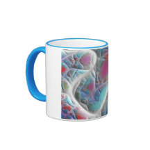 Edredão do azul & do branco - prazer da magenta &