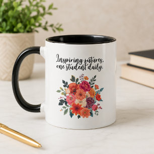 Caneca Educador Diária de Design para Estudantes Inspiran
