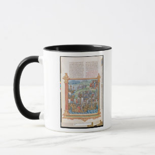 Caneca Edward IV da aterragem de Inglaterra em Calais