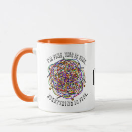 Caneca EEG I é Wired Mug
