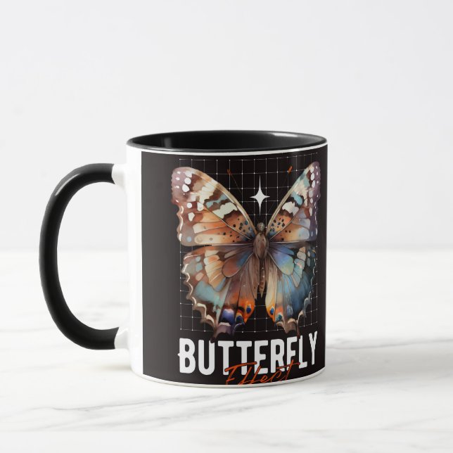 Caneca efeito borboleta (Esquerda)