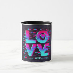 Caneca Efeito de Amor com Falha Digital