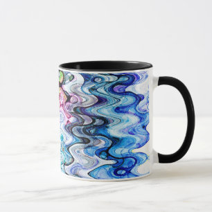 Caneca Efeito de ondinha