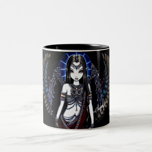 Caneca egípcia angélico da deusa de Nefertari (Centro)