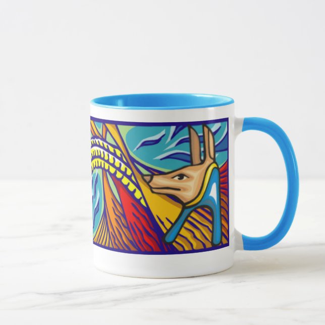 Caneca Egípcio Anubis Mug (Direita)
