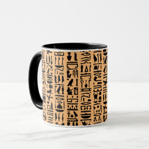 Caneca Egípcio Hieroglyph Mug