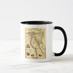 Caneca Egipto e ArabiaPanoramic MapEgypt