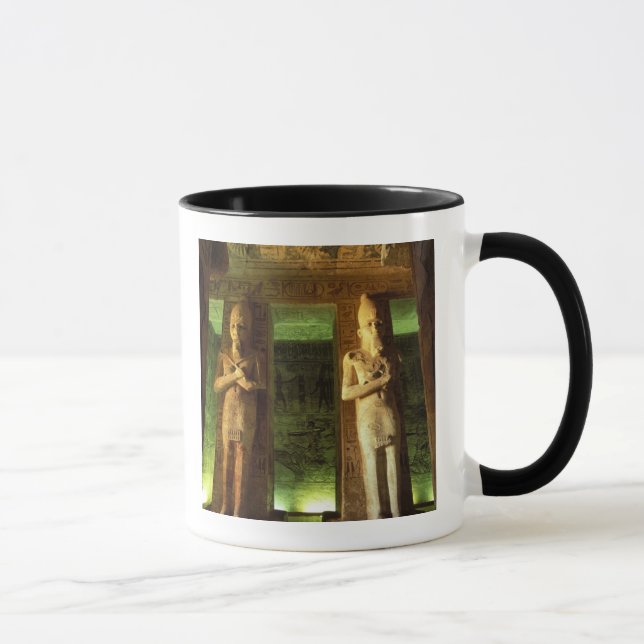 Caneca Egito, Abu Simbel, Estátua de Ramsés II, (Direita)