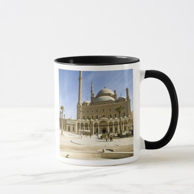 Caneca Egito, Cairo. A imponente Mesquita Mohammed Ali (Direita)