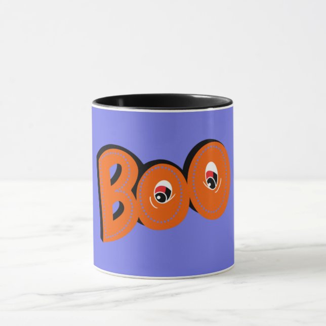 Caneca Ei, Boo, Eu Te Assustei A Típica A Desenhar Arte (Centro)
