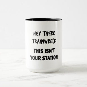 Caneca Ei, Trainwreck