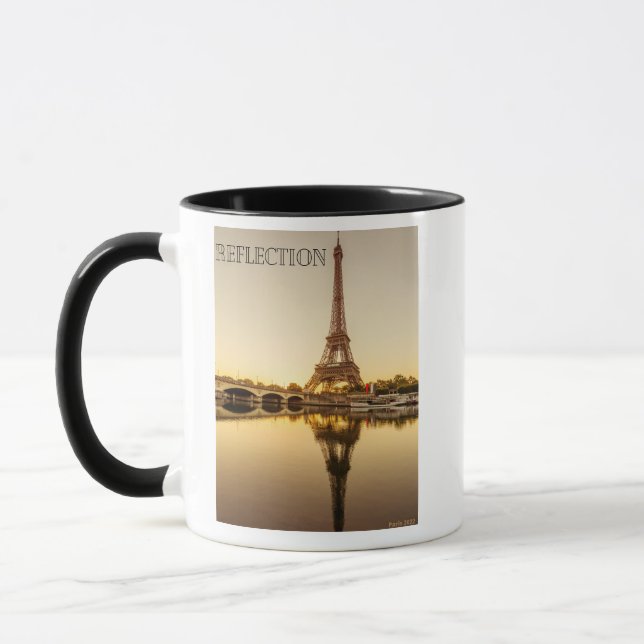 Caneca Eiffel Reflexões Mug (Esquerda)