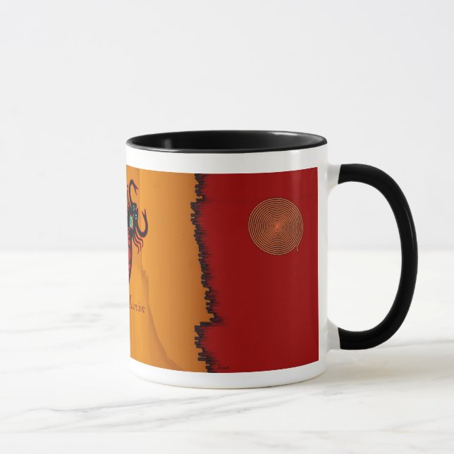 Caneca EL Alacrán - o escorpião (Direita)