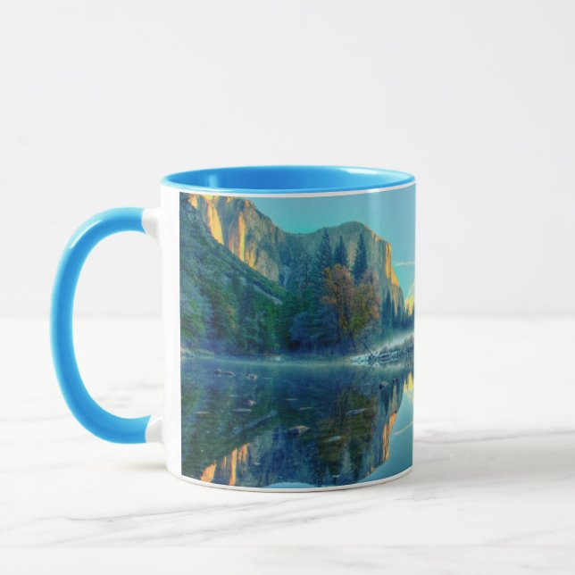 Caneca EL Capitan e reflexão de três irmãos (Esquerda)