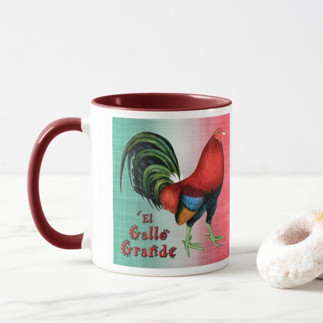 Caneca El Gallo Grande (Com Donut)