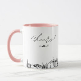 Caneca El Paso Casamento Personalizado Coffee Mug
