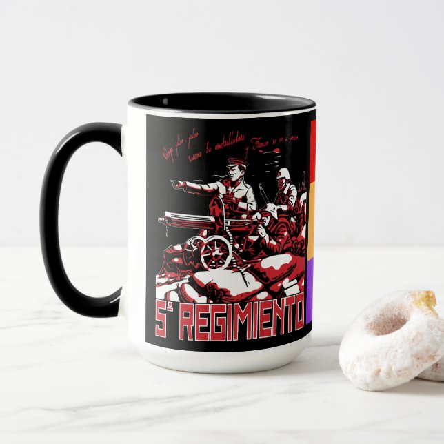 CANECA EL QUINTO REGIMIENTO (Com Donut)
