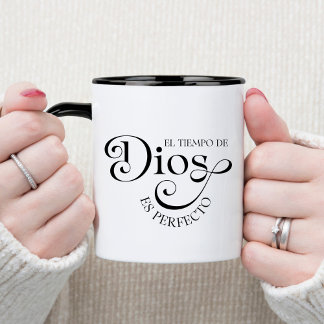 Caneca El Tiempo De Dios Christian Coffee Mug