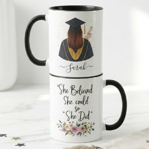Caneca Ela Acreditou Que Conseguiu Assim Ela Fez Graduaçã