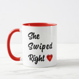 Caneca Ela Deslizou para a Direita - Combo