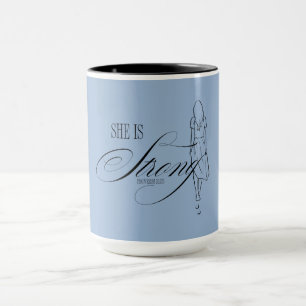 Caneca Ela é Forte Proverbs 31:25
