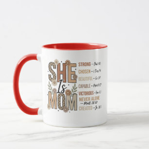 Caneca Ela é Mamãe Presente de Mamãe com Estampa