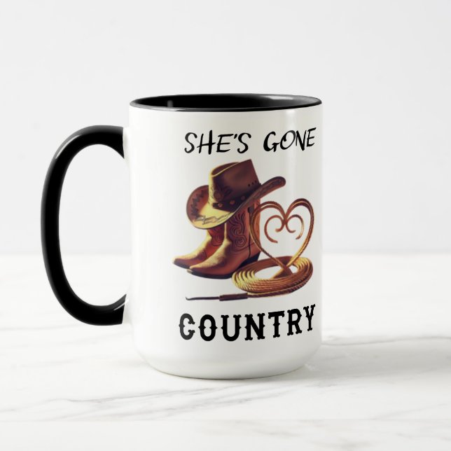 Caneca Ela se foi ao país (Esquerda)