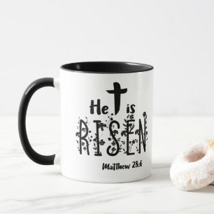 Caneca Ele É Escritura De Páscoas Risen