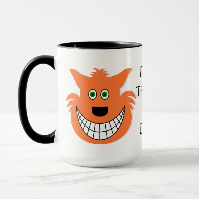 Caneca Ele Woz o Dun de Wot do cão ele! (Esquerda)