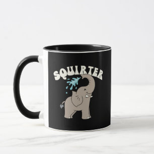 Caneca Elefante Brincalhão Esguichador de Água