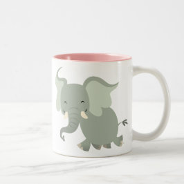 Caneca Elefante de Feliz Bonita